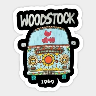 Woodstock Sticker